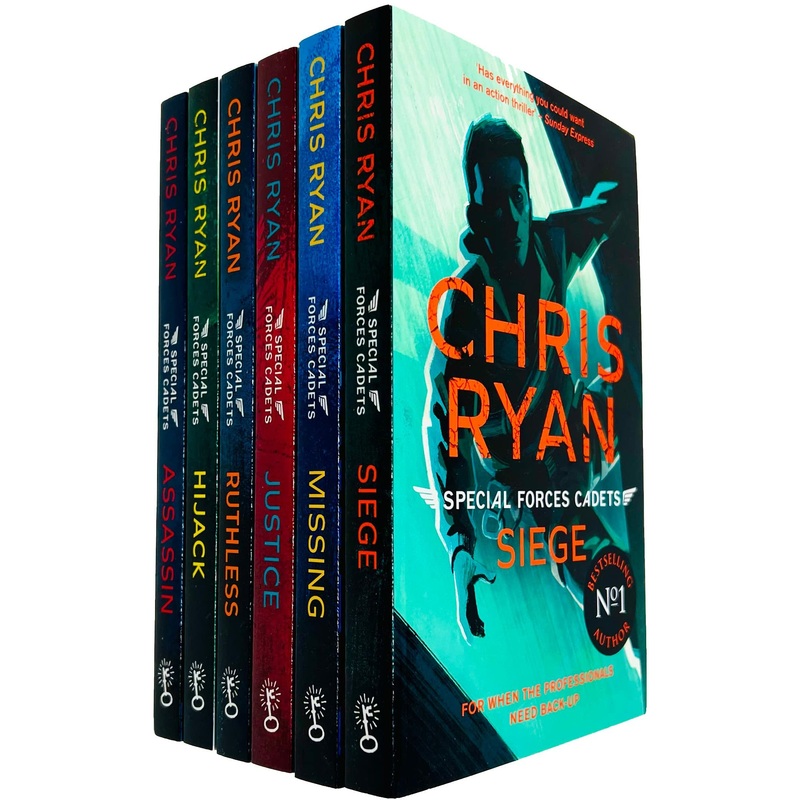 Special Forces Cadets Series 6 Books Collection Set By Chris Ryan – Siege, Missing, Justice, Ruthless, Hijack, Assassin
