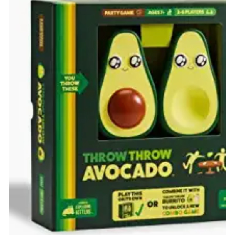 Throw Throw Avocado Board Game