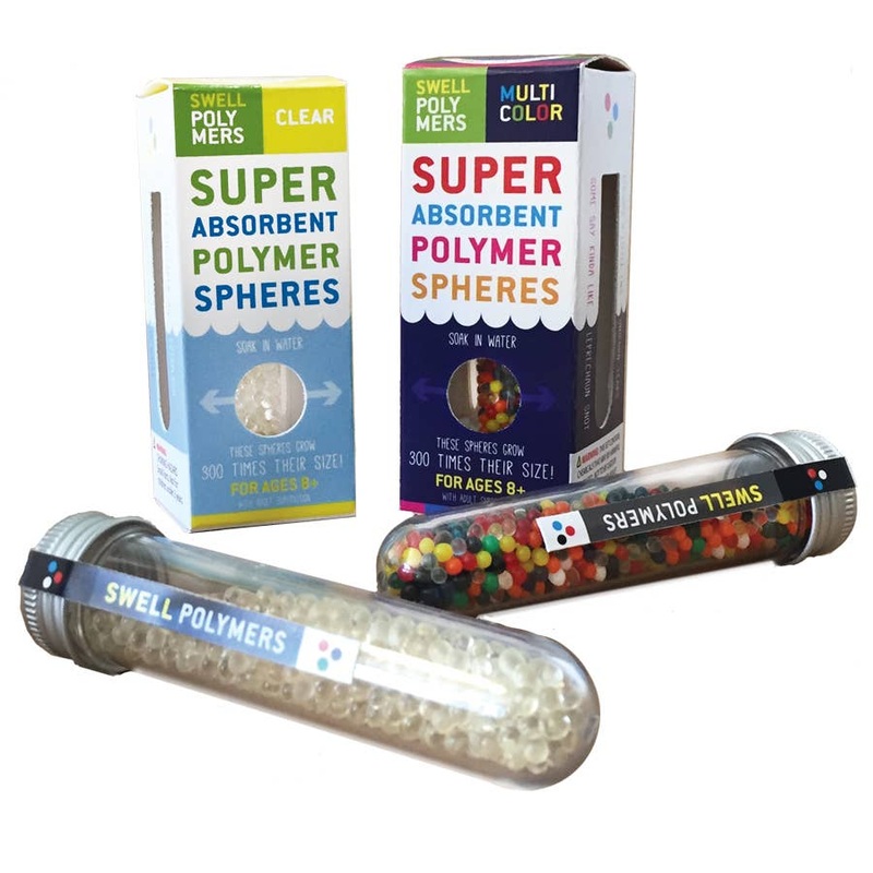 Copernicus Toys – SWELL POLYMER MULTI-COLORED SPHERES – DISPLAY (12 PIECES)