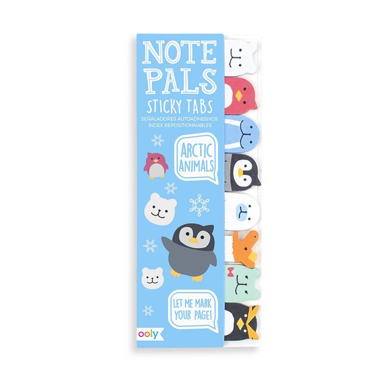 OOLY – Note Pals Sticky Note Pad – Arctic Animals