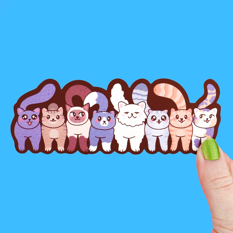 Turtle’s Soup – Funny Cat Butts Book Lover Kitty Bookmark