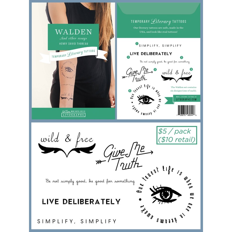 Walden – Tattoo Pack (6 designs)