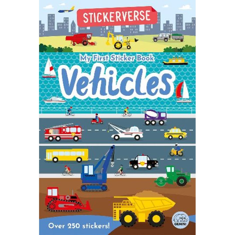 MY FIRST STICKER BOOK VEHICLES