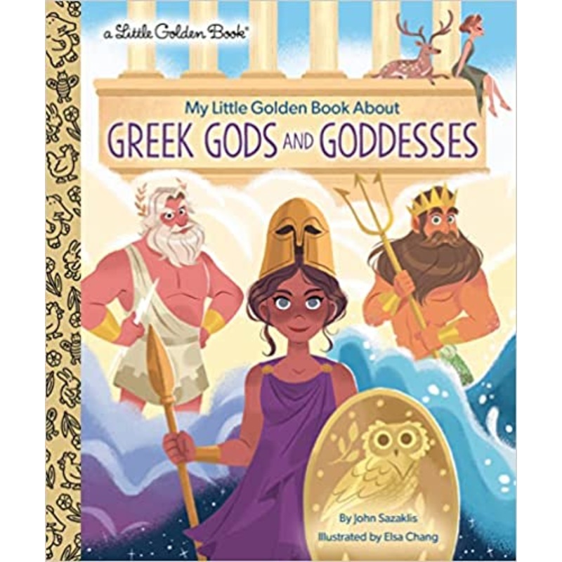 My Little Golden Book About Greek Gods and Goddesses