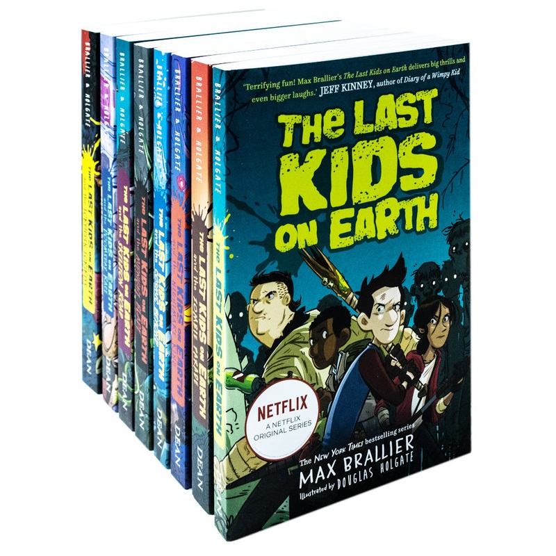 The Last Kids on Earth Series 1-8 Collection Set by Max Brallier | Fun Children’s Adventure Books  Zombie Apocalypse, Action & Exciting Stories