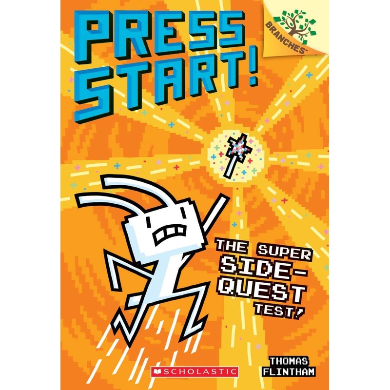 The Super Side-Quest Test!: A Branches Book (Press Start! #6)