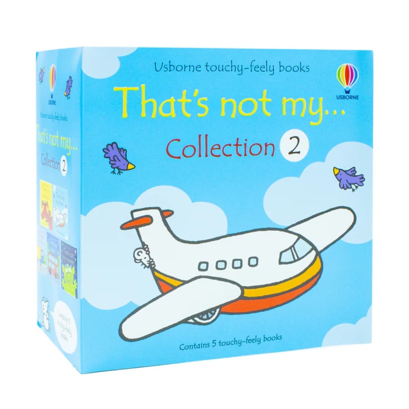 Usborne Touchy-Feely Books That’s Not my… Collection 2: 5 Books Set (Truck, Plane, Monster, Dragon, Bus)