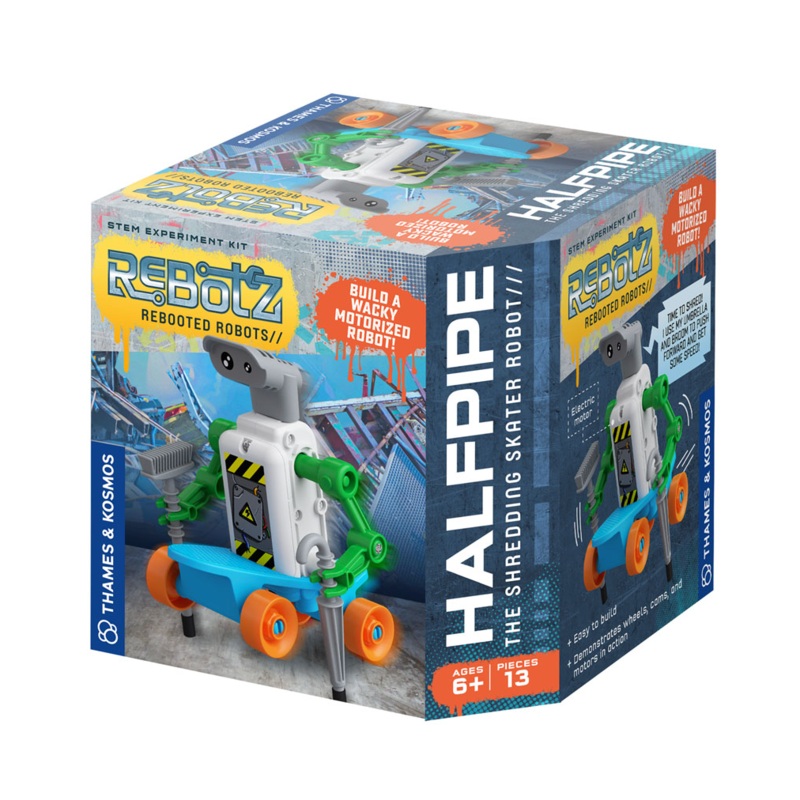 Halfpipe the Shredding Skater Robot