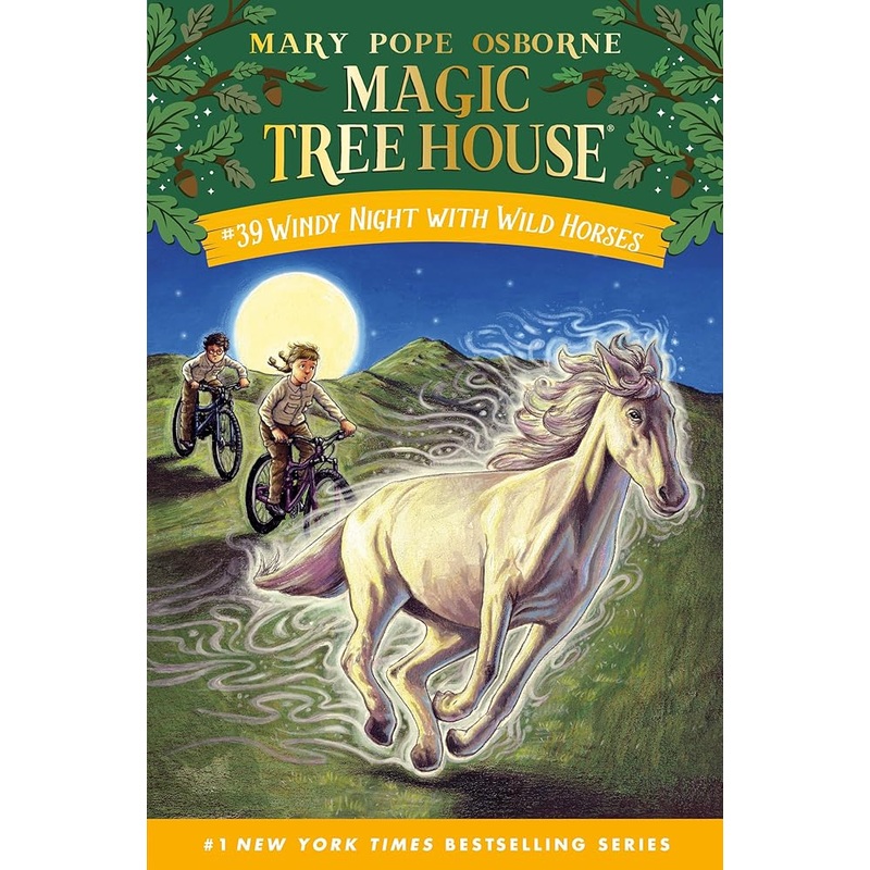 Windy Night with Wild Horses (Magic Tree House)