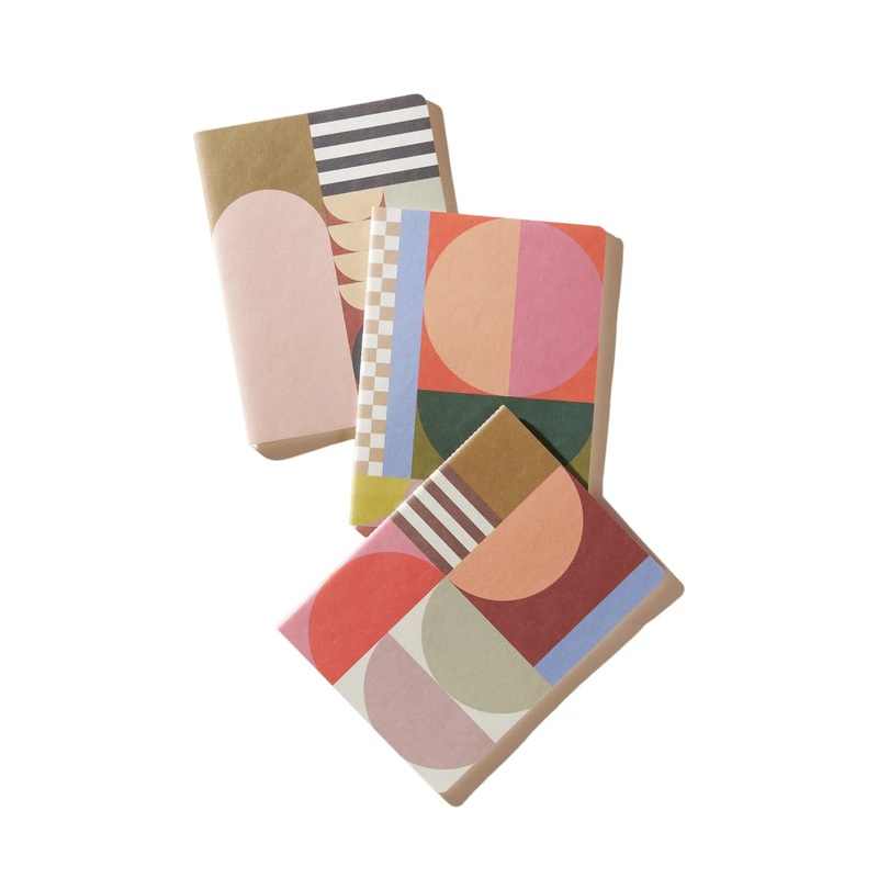 Designworks Ink Mod Geo Notebook Green