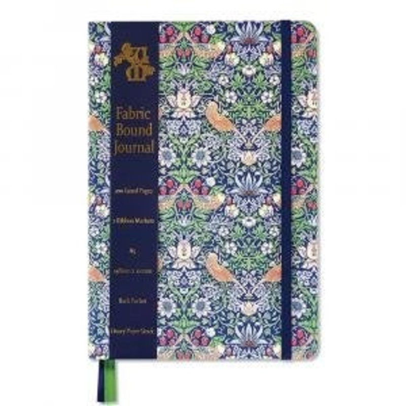 JOURNAL A5 STRAWBERRY THIEF LINED