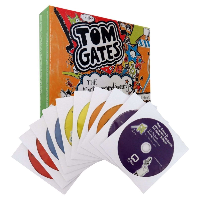 Tom Gates: The Extraordinary Audio Collection  10 CDs with 5 Fun-Filled Stories by Liz Pichon | Kids’ Fiction, Adventure & Entertainment for 8+ years