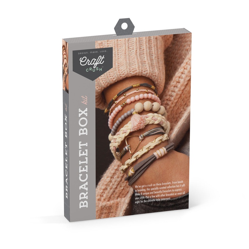 Craft Crush Bracelet Box, Blush