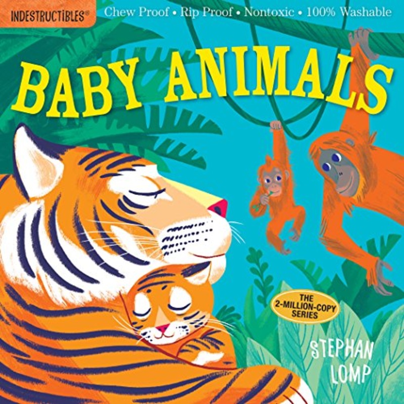 Indestructibles: Baby Animals: Chew Proof  Rip Proof  Nontoxic  100% Washable (Book for Babies, Newborn Books, Safe to Chew)