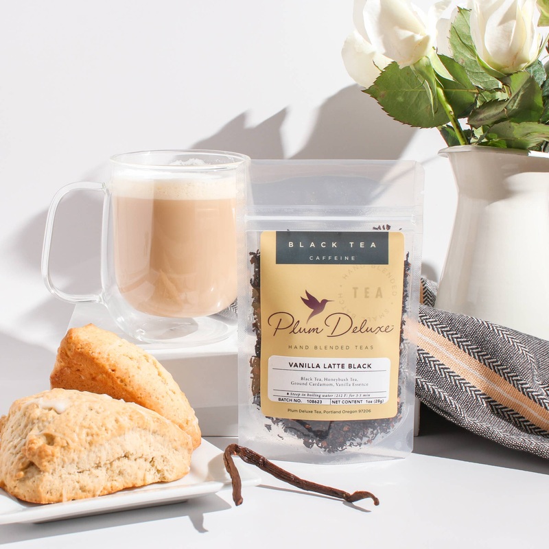 Vanilla Latte Cardamom Creme Black Tea 1 oz