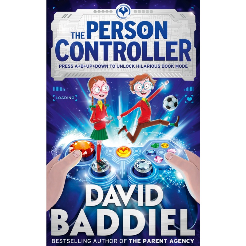 The Person Controller Book by David Baddiel Funny Kids Story Ages 8 to 12 Gaming Adventure and Family Themes Paperback Fiction
