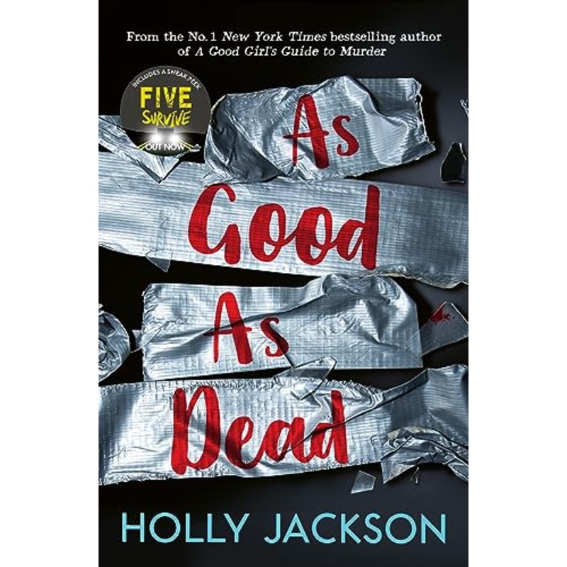 As Good As Dead Book by Holly Jackson Final Book in A Good Girls Guide to Murder Trilogy YA Thriller Bestseller and TikTok Viral Read