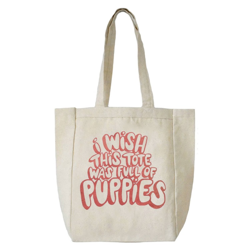 Frog & Toad Press – Puppies Tote