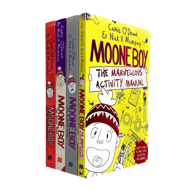 Moone Boy 4 Books Collection Set By Chris O’Dowd, Nick Vincent Murphy