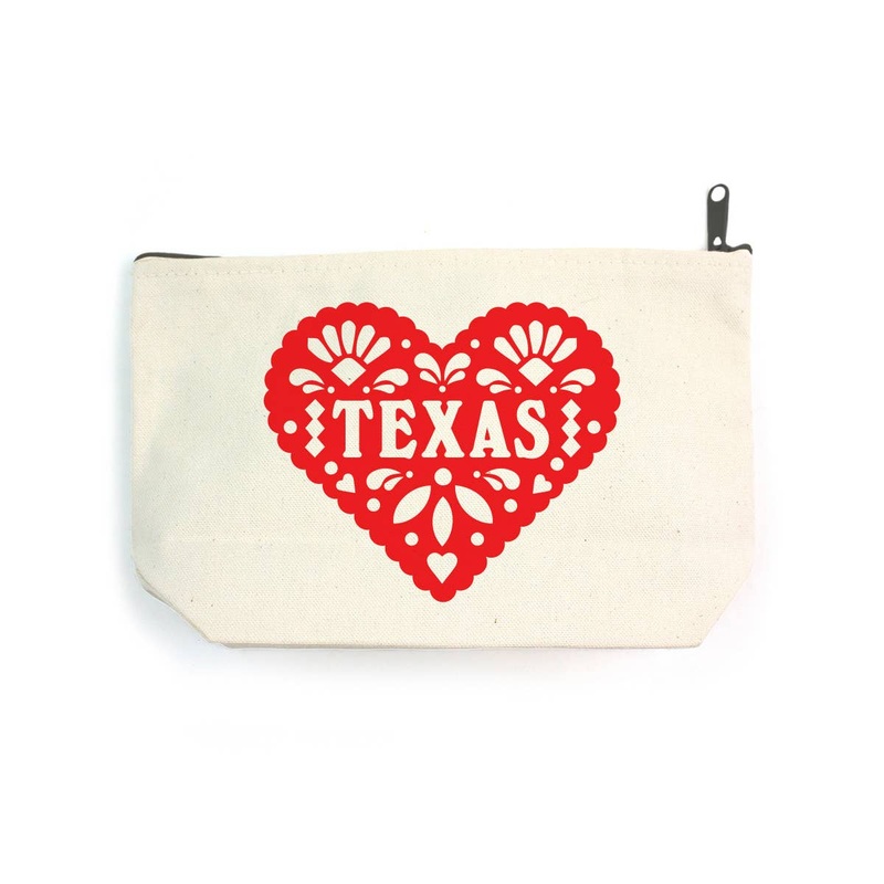 TX Heart Jumbo Pouch