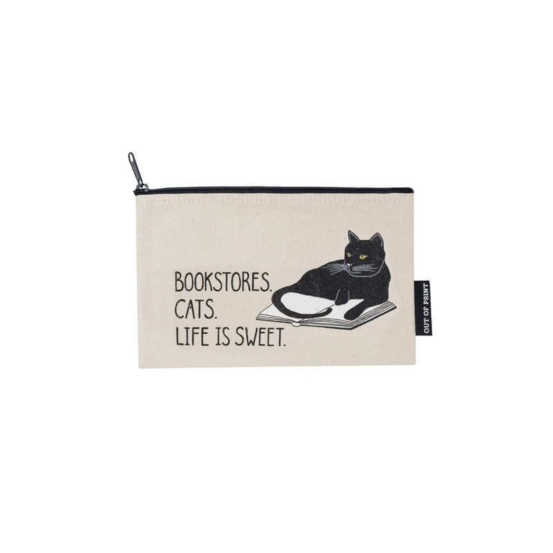 Bookstore Cats pouch