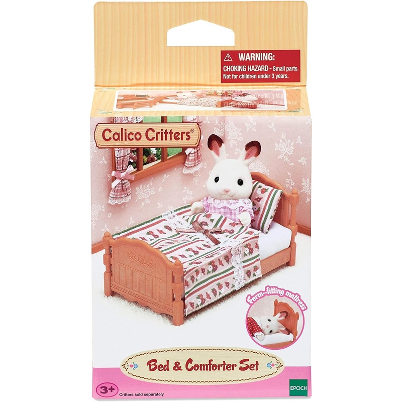 Calico Critters Bed & Comforter Set