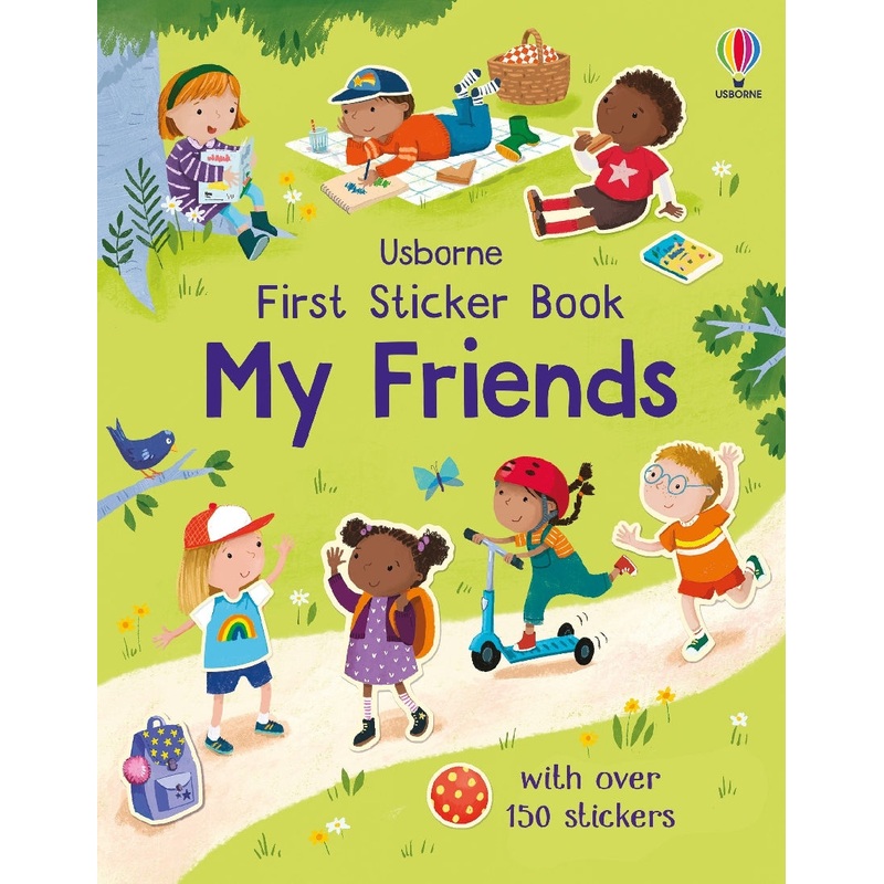 FIRST STICKER BOOK MY FRIENDS