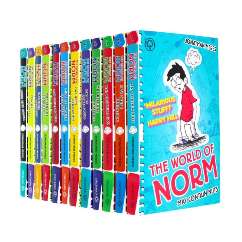 World of Norm Series Books 1 – 12 Complete Collection By Jonathan Meres