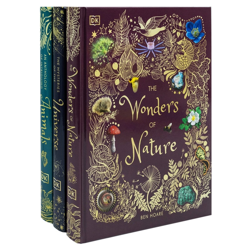 DK Children’s Anthologies 3 Books Collection Set By Ben Hoare & Will Gater(The Wonders of Nature, The Mysteries of the Universe & An Anthology of Intriguing Animals)
