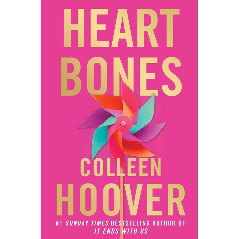 Heart Bones by Colleen Hoover  Bestselling Young Adult Romance Novel, A Moving Story of Love, Loss & Healing  Ships Fast