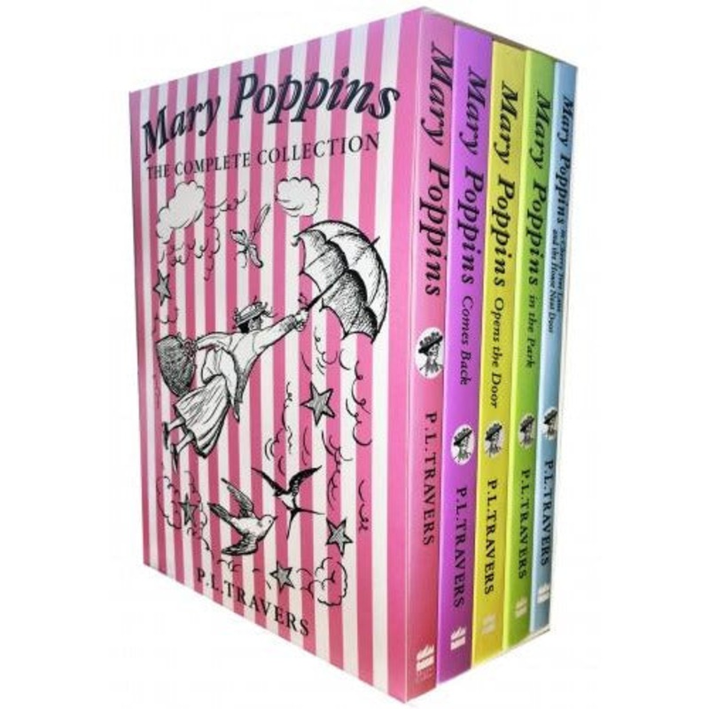 Mary Poppins The Complete Collection 5 Books Box Set