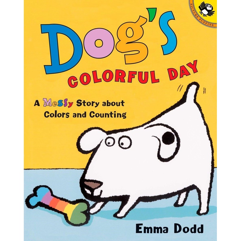 Dog’s Colorful Day