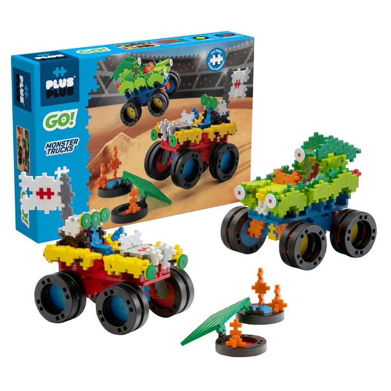 Go! – Monster Trucks (Plus-Plus)