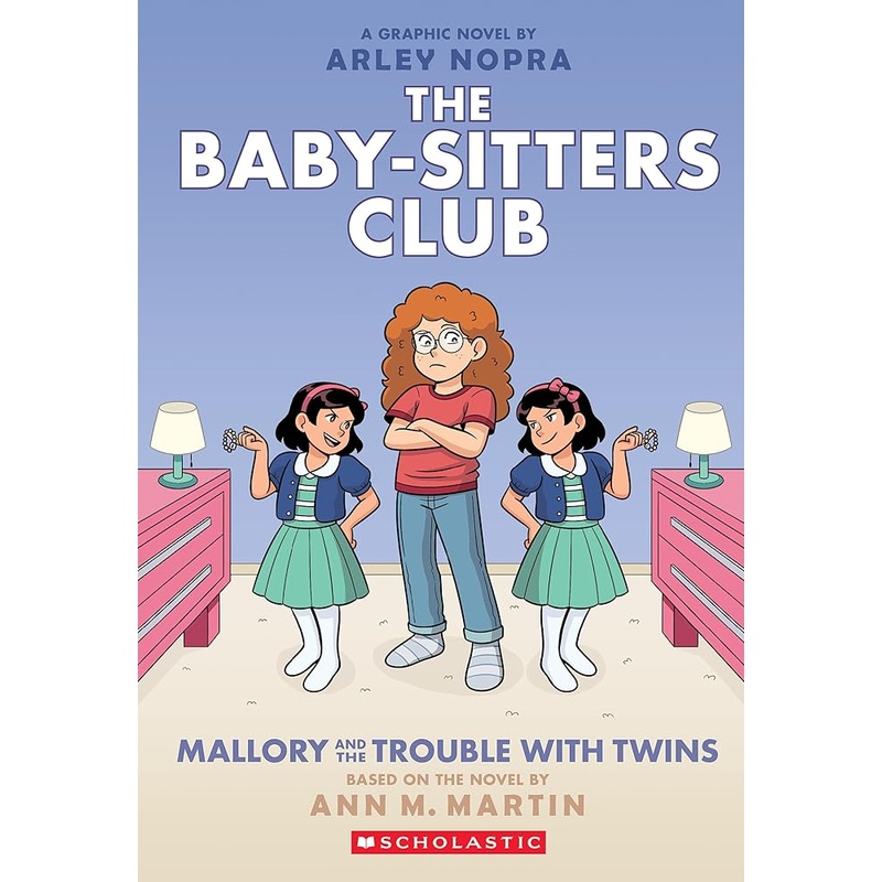Mallory and the Trouble with Twins: A Graphic Novel (The Baby-sitters Club #17) (The Baby-Sitters Club Graphix)