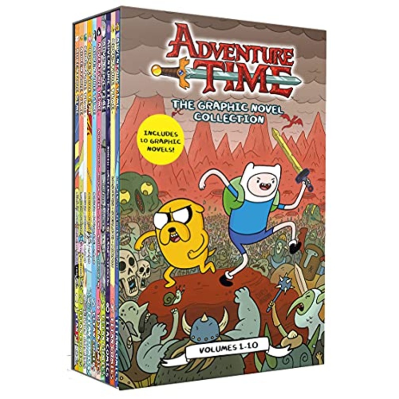 Adventure Time The Graphic Novel Collection Volumes 1 – 10 Books Collection Box Set