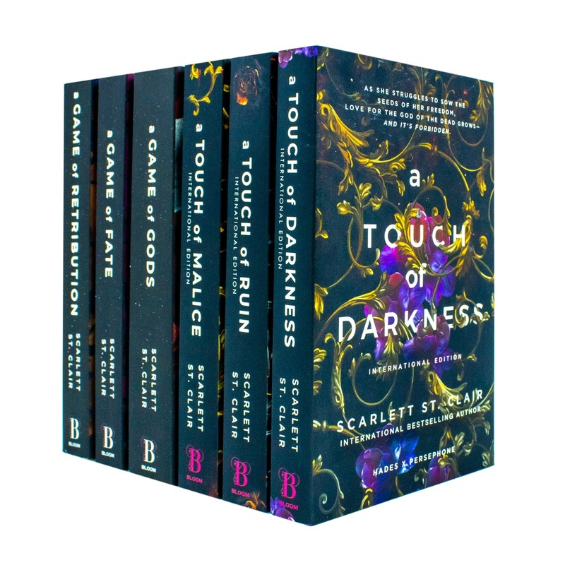 Hades x Persephone Saga by Scarlett St. Clair  6 Book Collection Set | Fantasy Romance, Mythology, Darkness, Fate, Ruin, Retribution & Gods