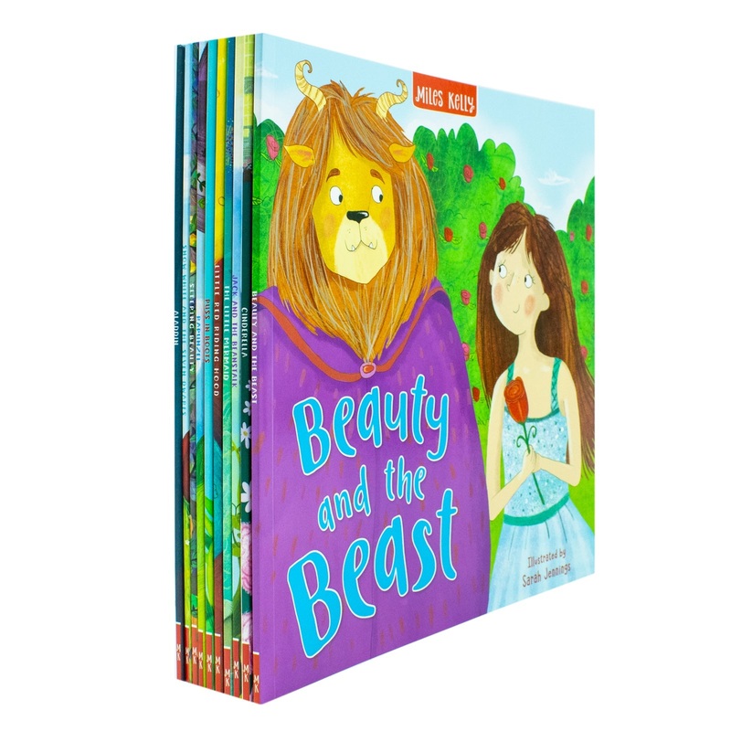 Miles Kelly Fairy Tales 10 Books Collection Set for Ages- 3+