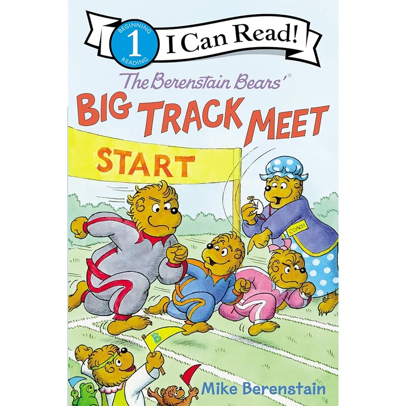 The Berenstain Bears Big Track Meet (I Can Read Level 1)