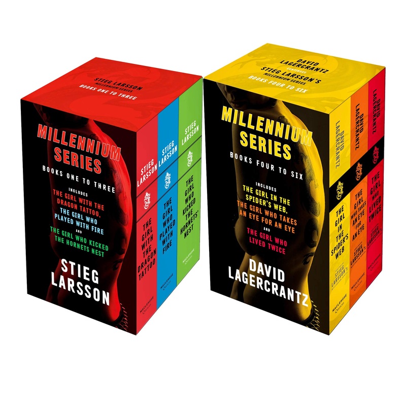 Millennium Series 6 Books Complete Box Set By Stieg Larsson & David Lagercrantz