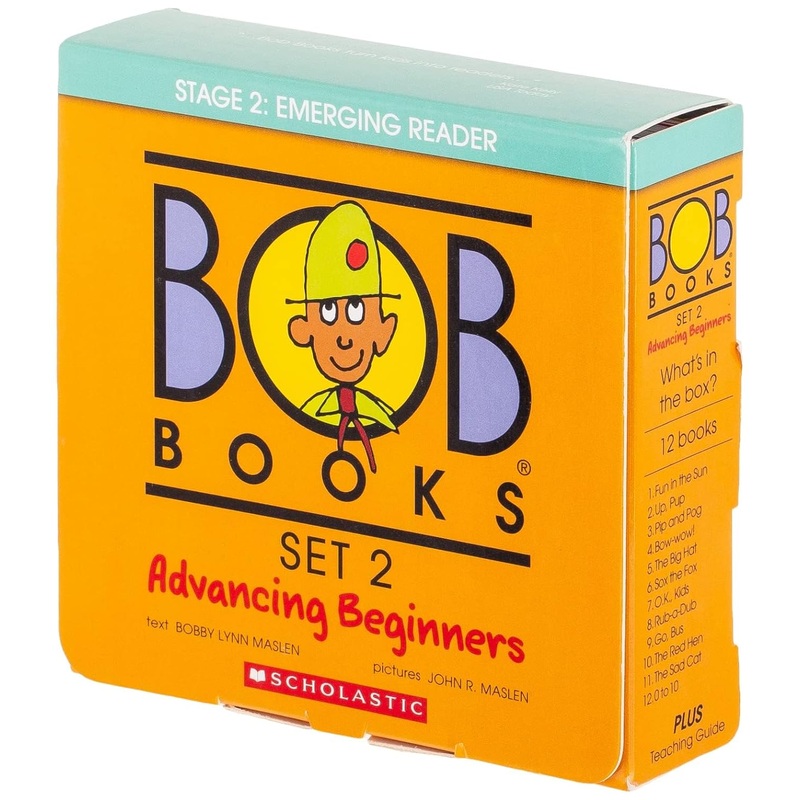 Bob Books Set 2 – Advancing Beginners (Stage 2: Emerging Reader) Boxed Set