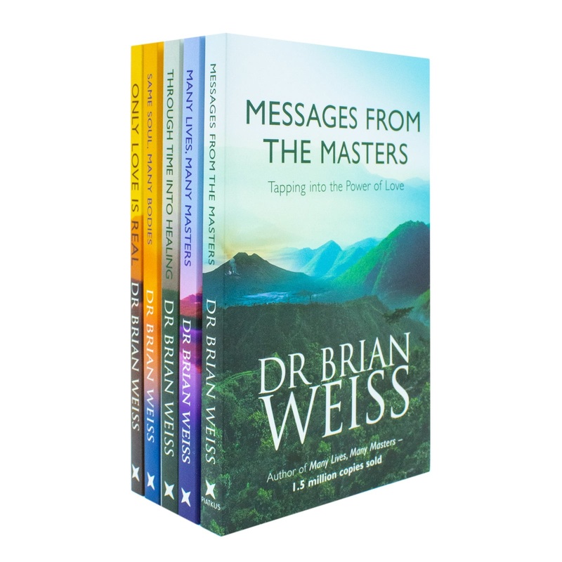 Dr. Brian Weiss Collection, 5 Books Set of Healing and Mastery – Messages From The Masters, Through Time Into Healing