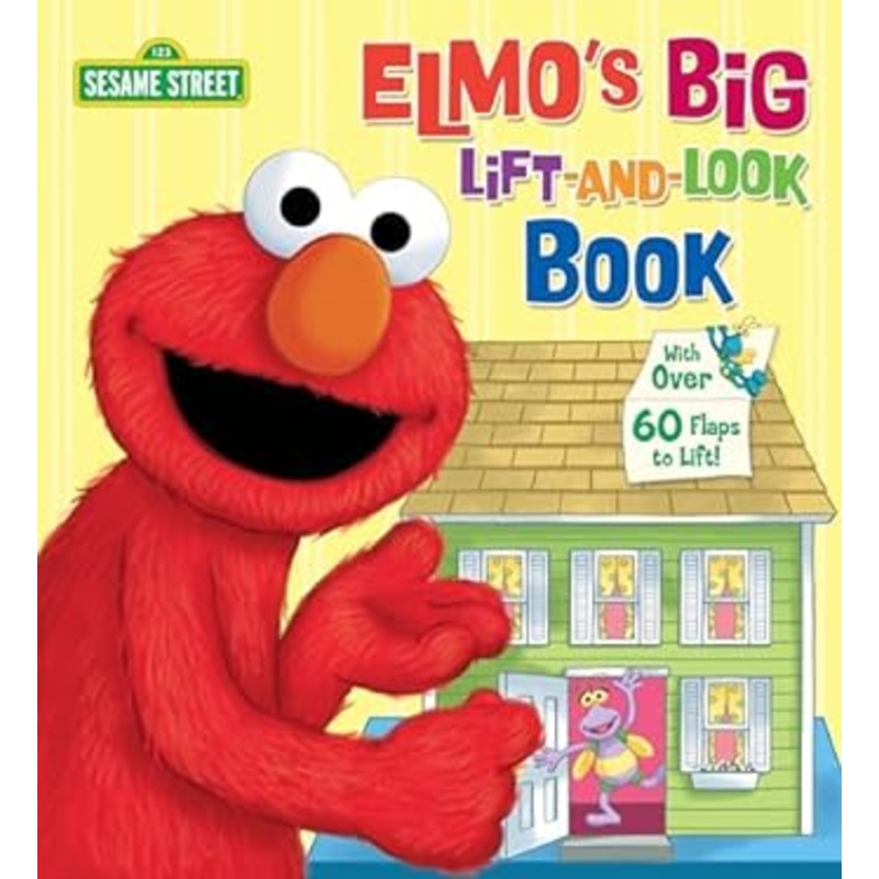 Elmo’s Big Lift-and-Look Book (Sesame Street)