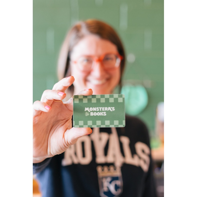 Monstera’s Books Gift Card 5.00