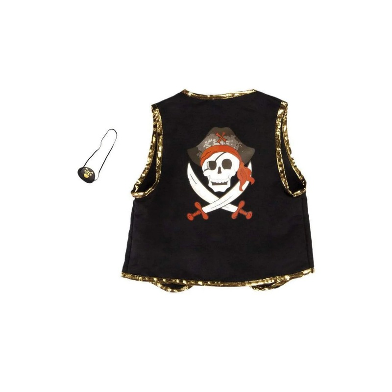 Pirate Vest with Eye Patch