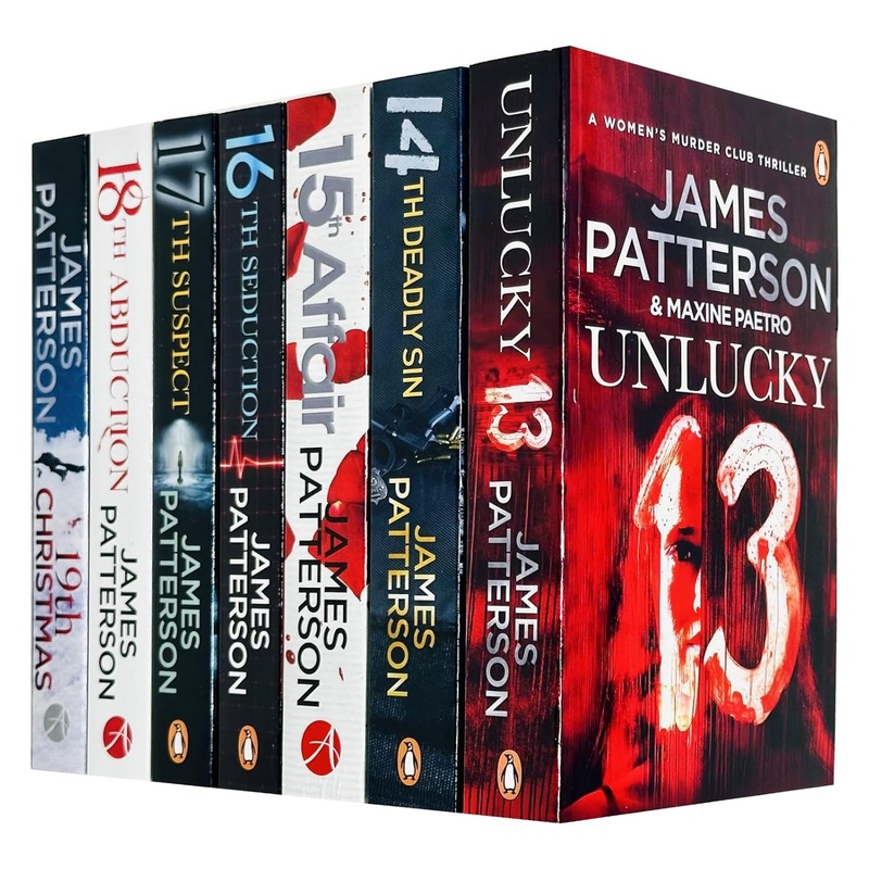 Womens Murder Club 7 Books Collection Set by James Patterson (Books 13 – 19)