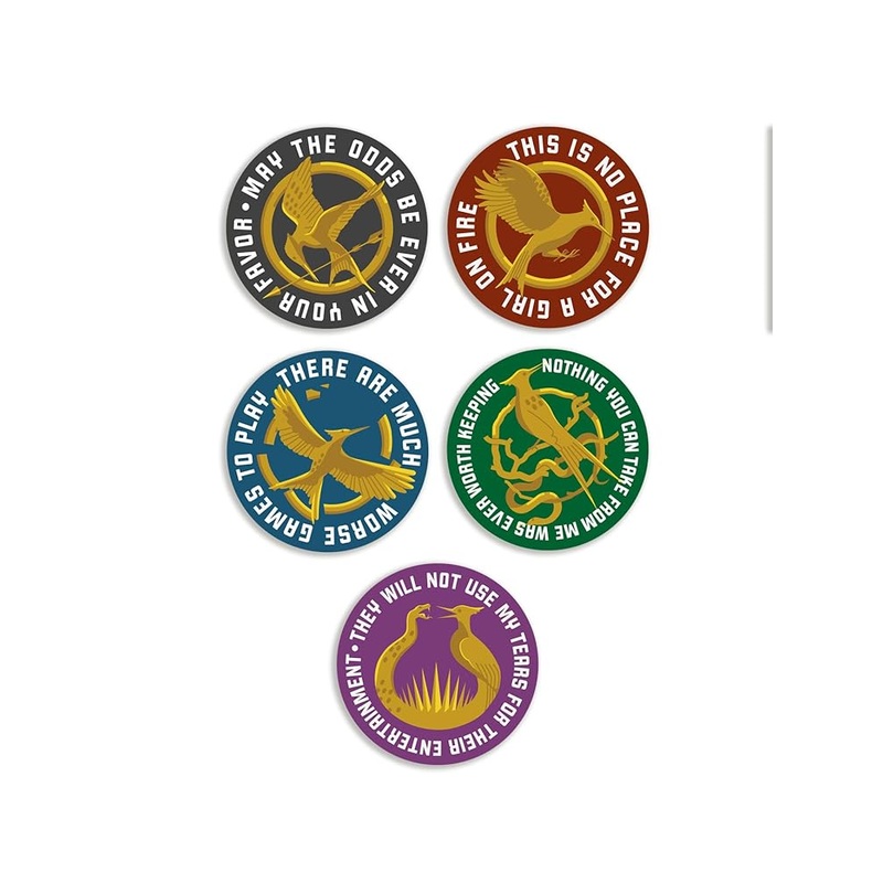 The Hunger Games: Mockingjay Icon Stickers – Sticker Set of 5