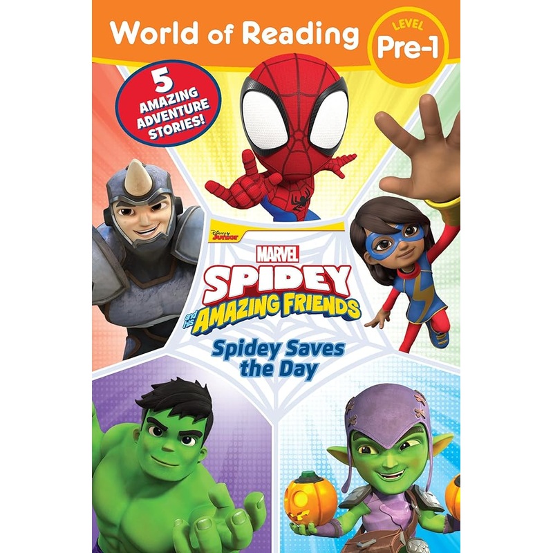 World of Reading: Spidey Saves the Day: Spidey and His Amazing Friends