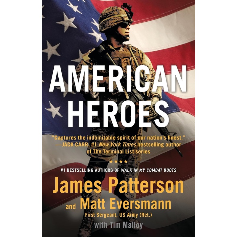 American Heroes: From the #1 Bestselling Authors of Walk in My Combat Boots Hardcover