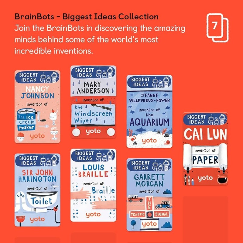BrainBots: Biggest Ideas (Yoto Cards)