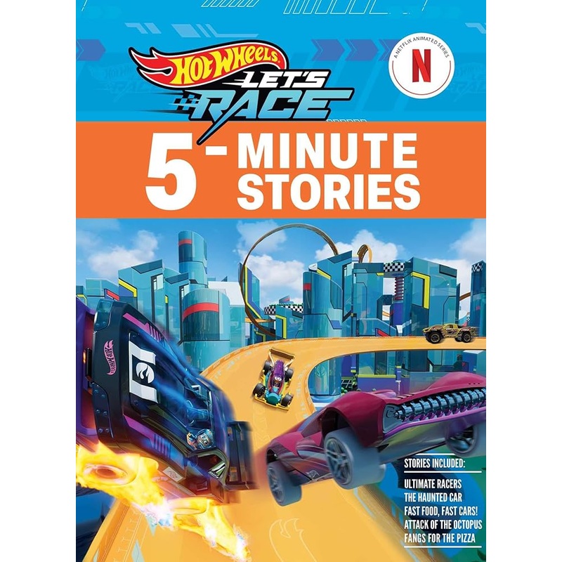 Hot Wheels Let’s Race: 5-Minute Stories